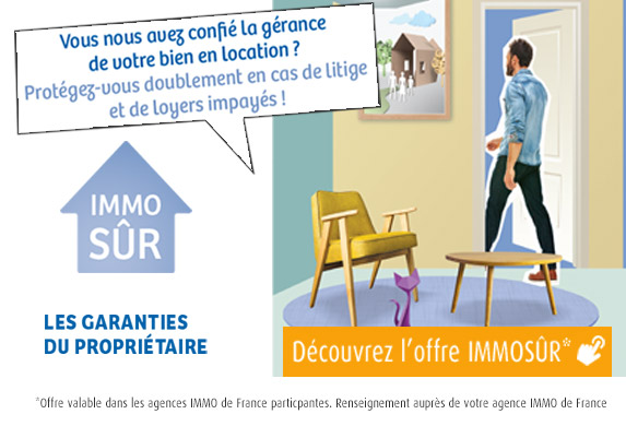 Les garanties propriétaires IMMOSUR - Bannières accueil bailleur