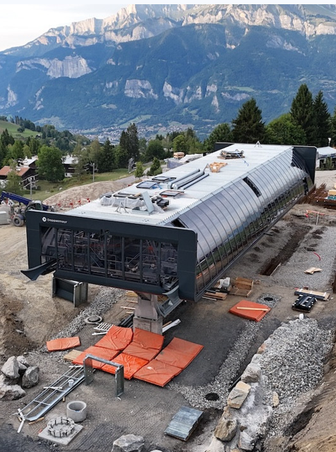Nouvelle télécabine Beauregard à Combloux - Actus & Evènements Megève