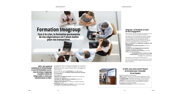 Formation Imogroup - Restez Informé avec Imogroup Grand Genève: Actualités et Conseils Immobiliers