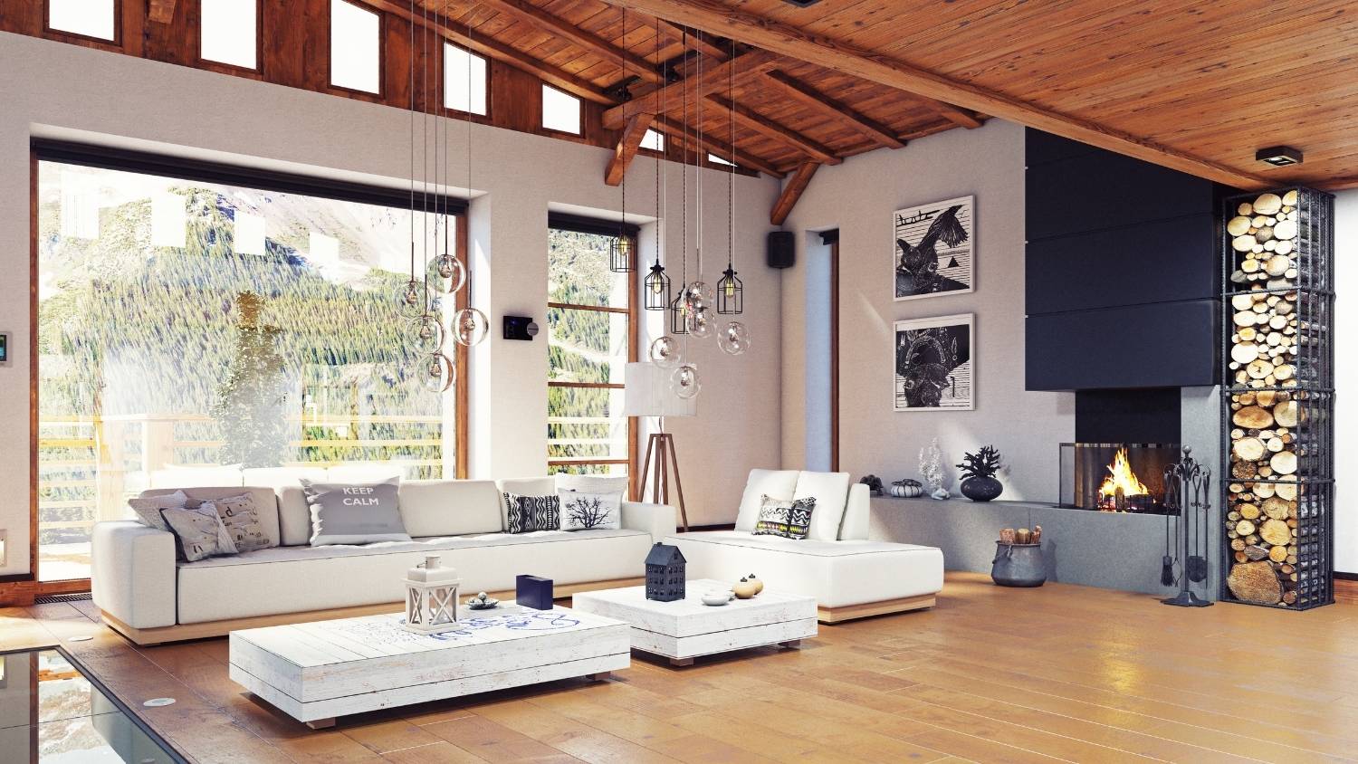 Aménager son chalet de montagne : les tendances déco 2025