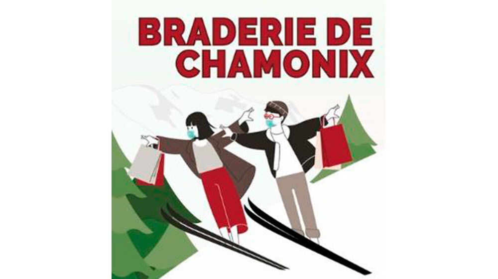 Grande braderie à Chamonix