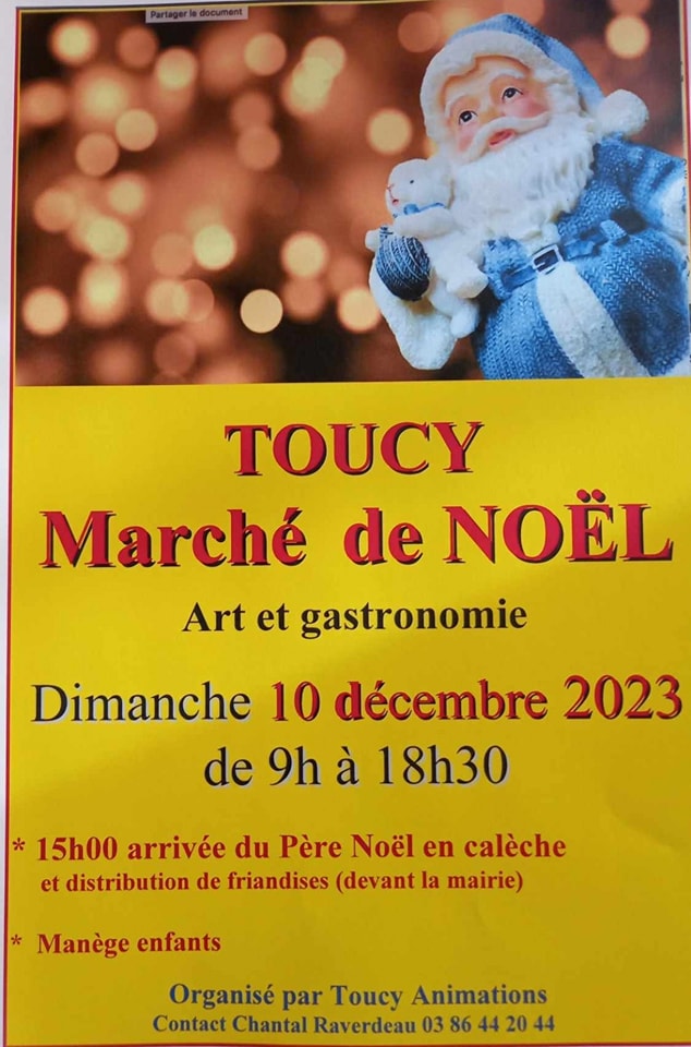 Marché de Noël - TOUCY (89130) - Actualités & événements